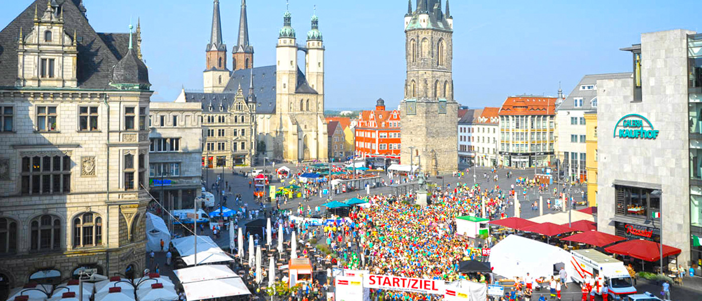 Halle - Marktplatz