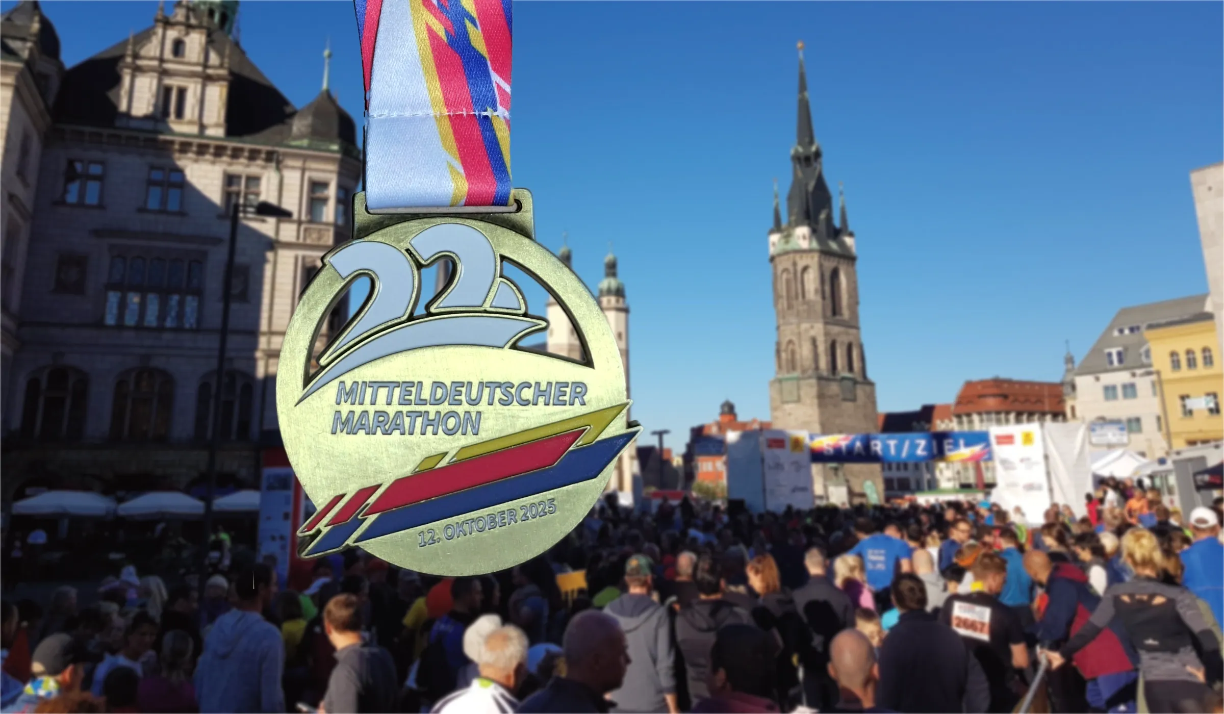 Medaille 22. Mitteldeutscher Marathon