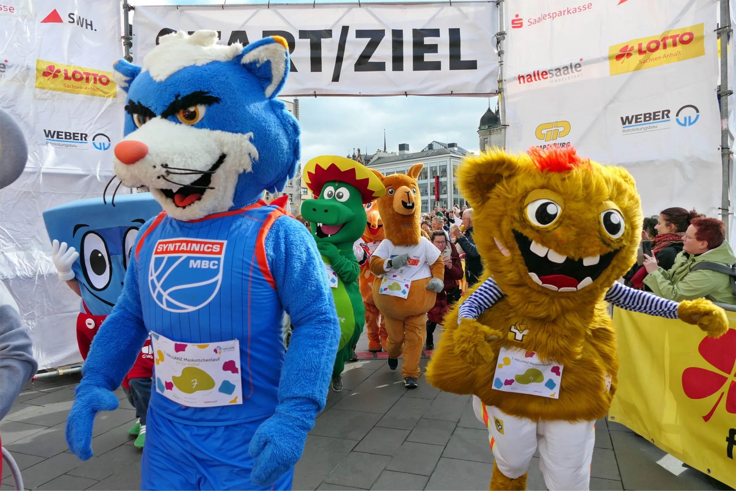 Start Maskottchenlauf