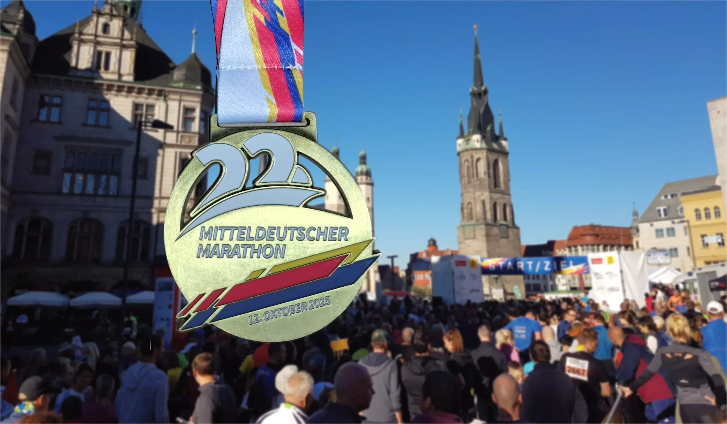 Medaille 22. Mitteldeutscher Marathon
